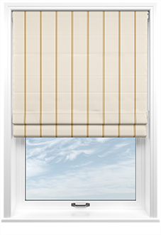 The British Stripe Co. Victoria, Chilterns No.1 - Roman Blind